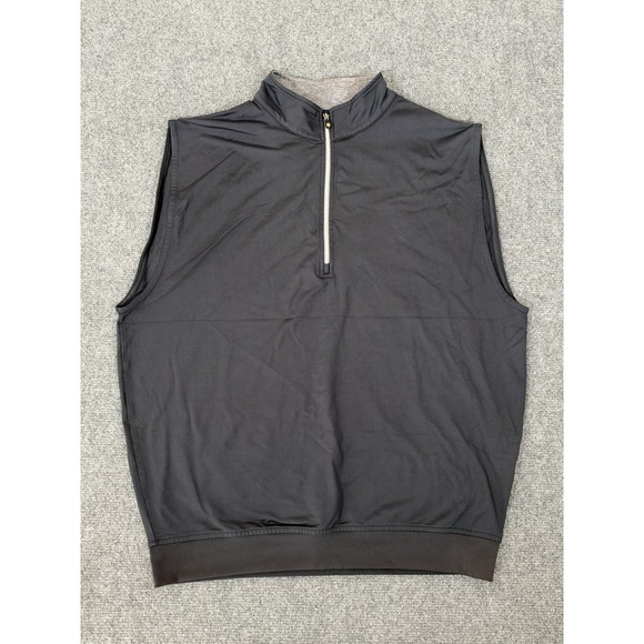 FootJoy Other - FootJoy Vest Mens Medium Black Half Zip Jersey Golf Performance Outdoors Casual